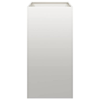 vidaXL Planter 40x80x80 cm Stainless Steel