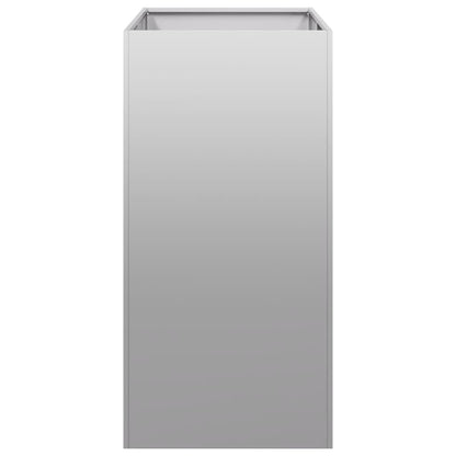 vidaXL Planter 40x80x80 cm Galvanised Steel