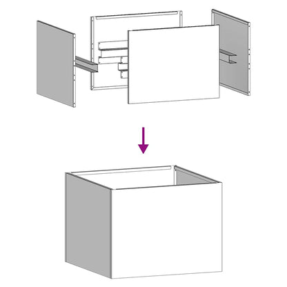 vidaXL Planter Olive Green 40x40x30 cm Steel