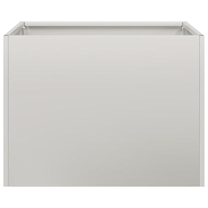 vidaXL Planter 40x40x30 cm Stainless Steel