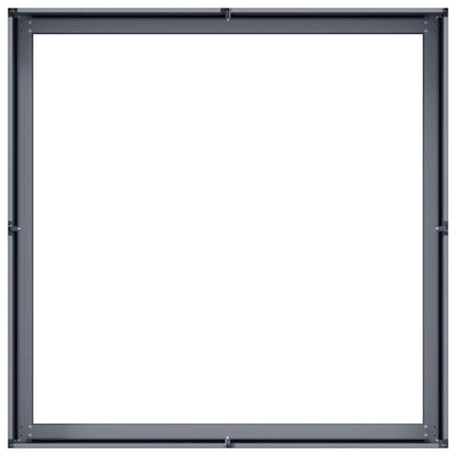 vidaXL Planter Anthracite 100x100x30 cm Steel