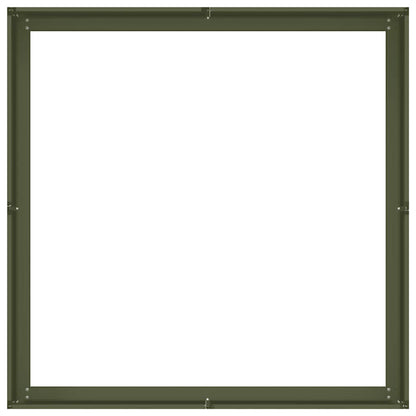 vidaXL Planter Olive Green 100x100x30 cm Steel
