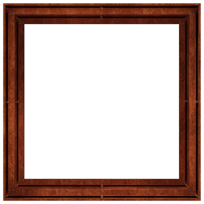 vidaXL Garden Planter Rusty 100 x 100 x 80 cm