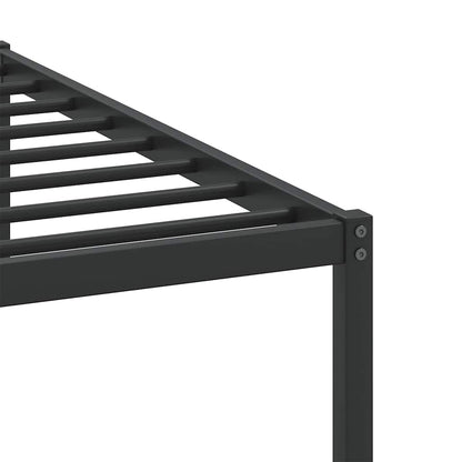 vidaXL Bed Frame without Mattress Smoked Oak 183x203 cm Engineered Wood