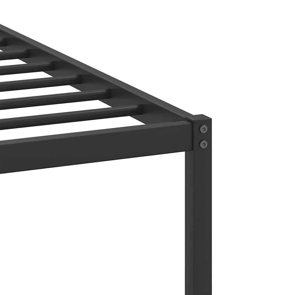 vidaXL Bed Frame without Mattress Sonoma Oak 100x190 cm Engineered Wood