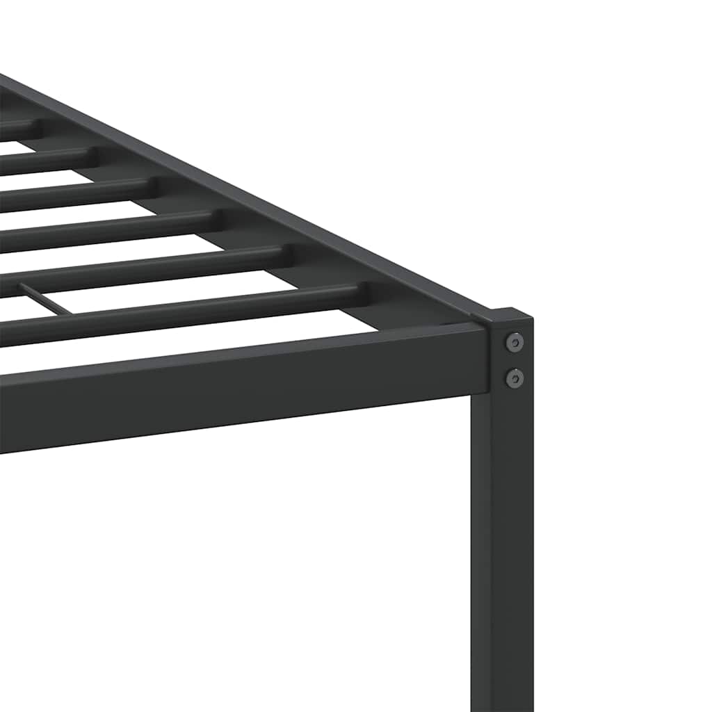vidaXL Bed Frame without Mattress Sonoma Oak 140x190 cm Engineered Wood