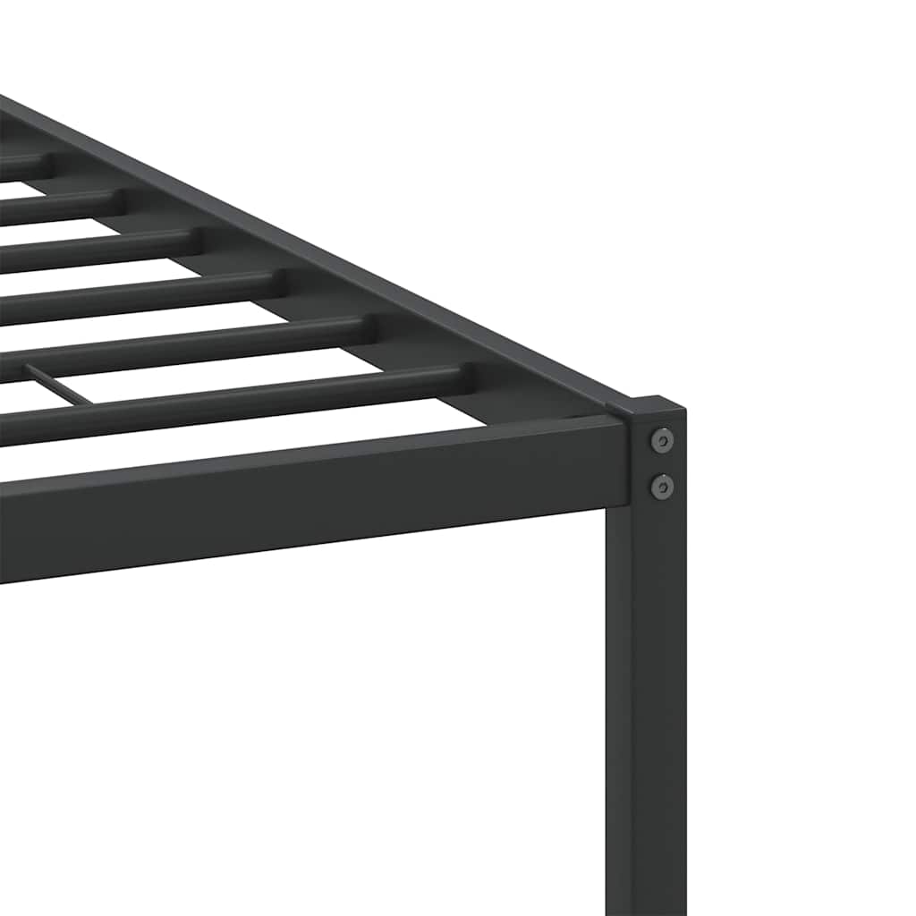 vidaXL Bed Frame without Mattress Sonoma Oak 140x200 cm Engineered Wood