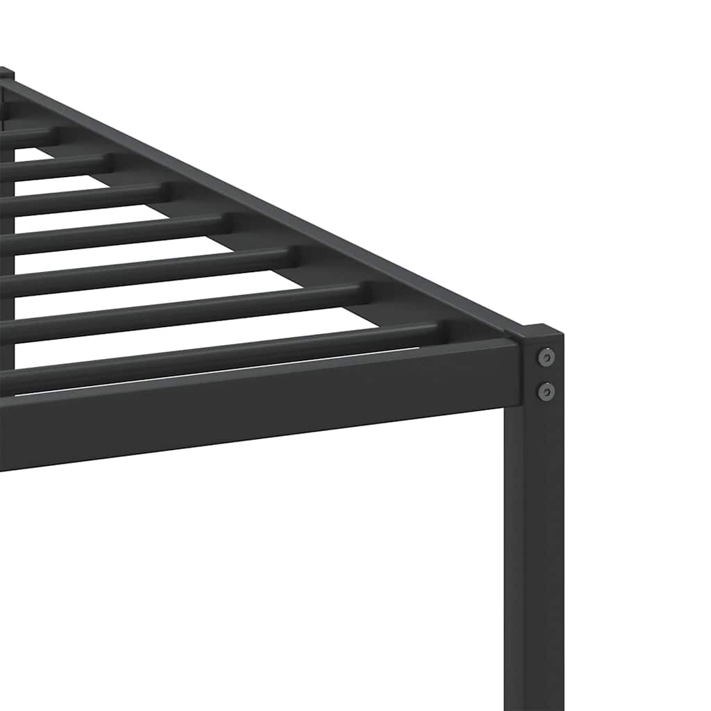 vidaXL Bed Frame without Mattress Sonoma Oak 193x201 cm Engineered Wood