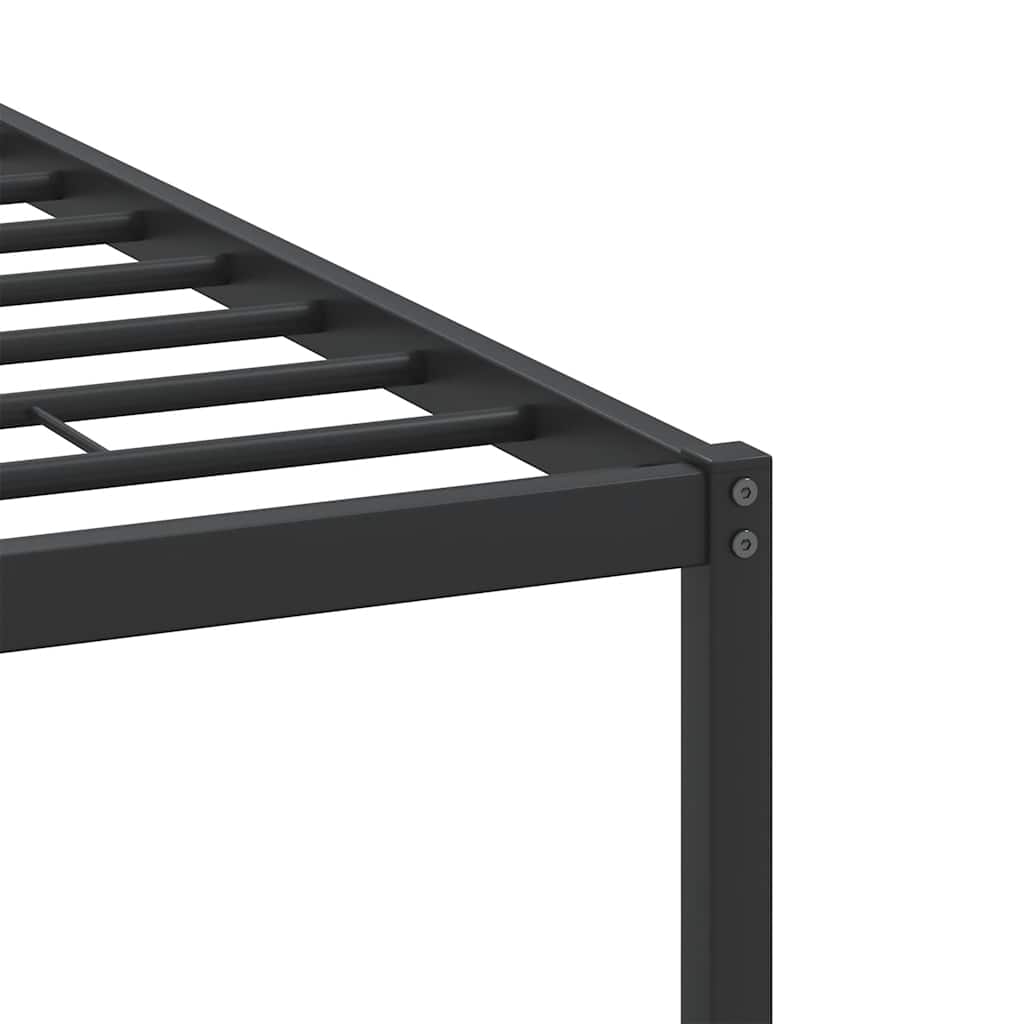 vidaXL Bed Frame without Mattress Brown Oak 120x190 cm Small Double Engineered Wood