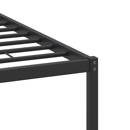 vidaXL Bed Frame without Mattress Brown Oak 120x190 cm Small Double Engineered Wood