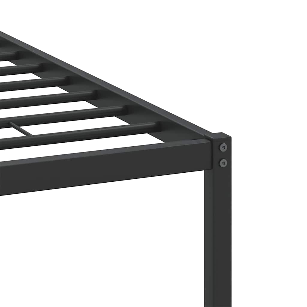 vidaXL Bed Frame without Mattress Brown Oak 150x200 cm King Size Engineered Wood