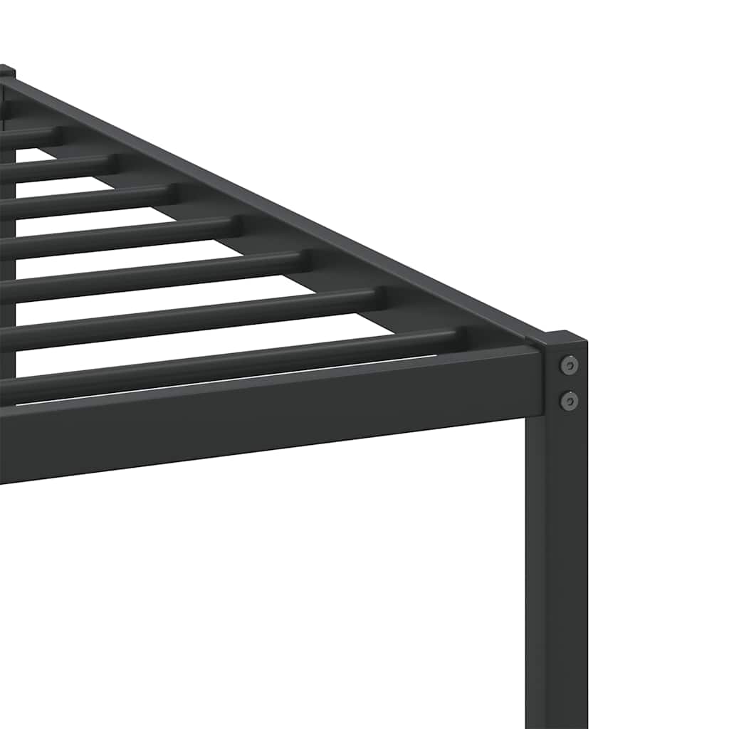 vidaXL Bed Frame without Mattress Brown Oak 183x213 cm Engineered Wood