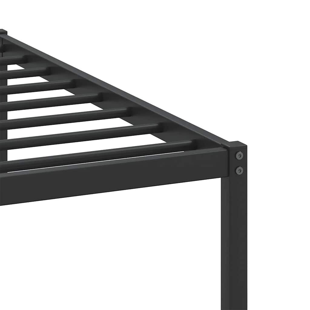 vidaXL Bed Frame without Mattress Brown Oak 193x201 cm Engineered Wood