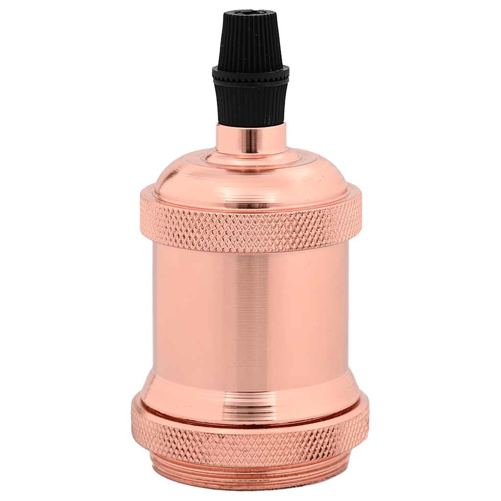 vidaXL Lamp Holders 2 pcs Rose Gold E27