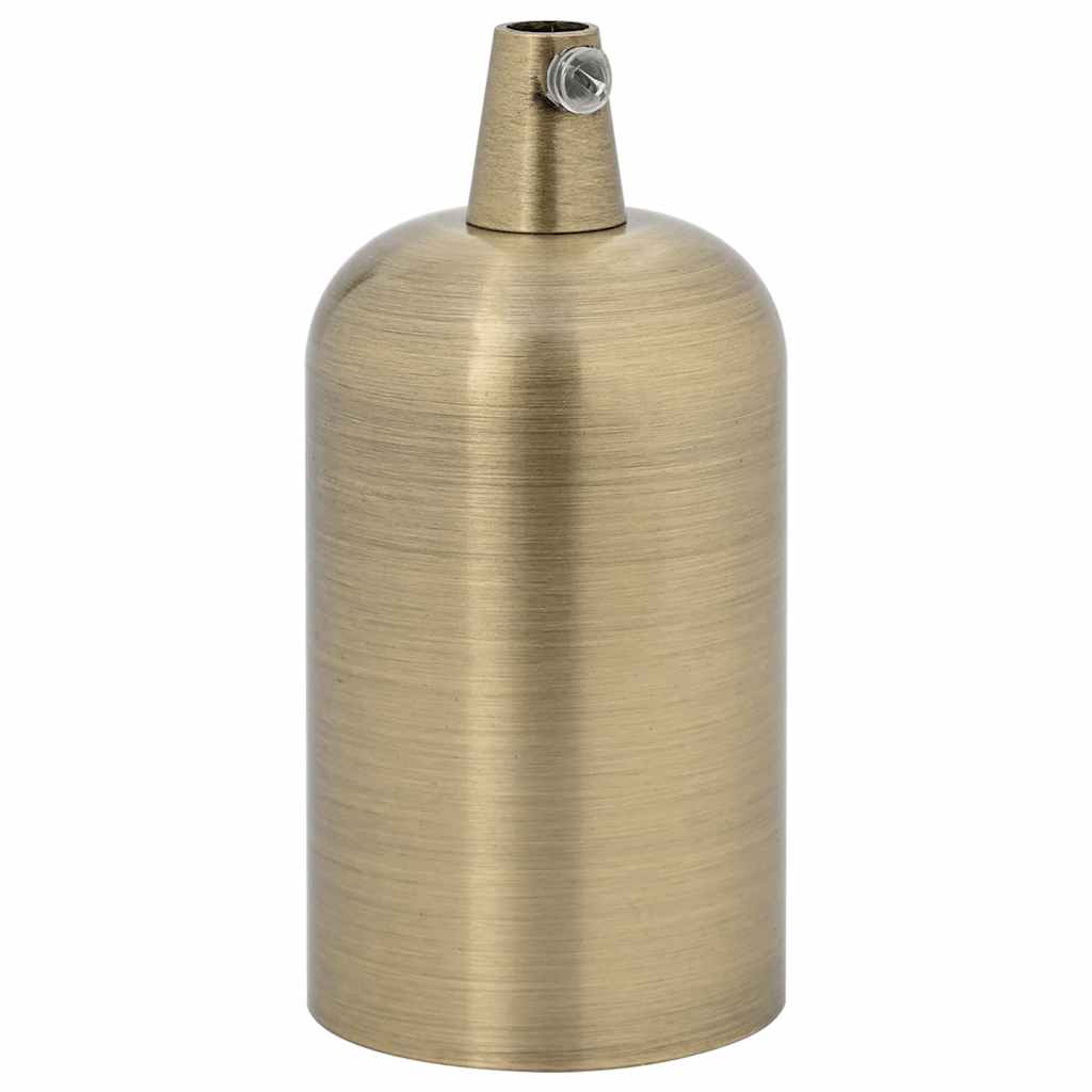 vidaXL Lamp Holders 2 pcs Bronze E27