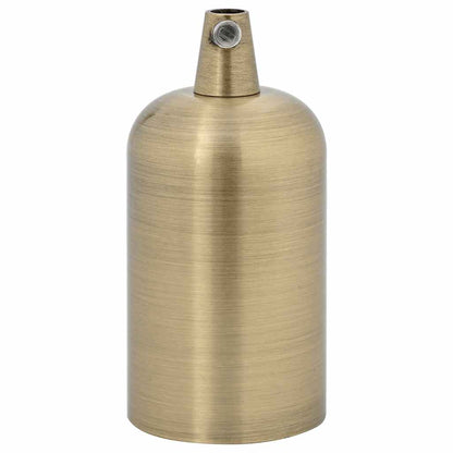 vidaXL Lamp Holders 2 pcs Bronze E27