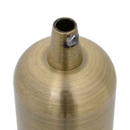 vidaXL Lamp Holders 2 pcs Bronze E27