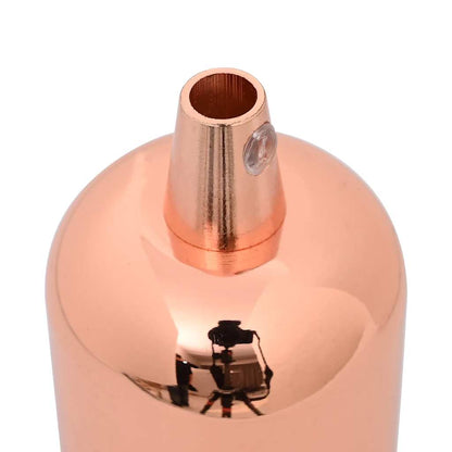 vidaXL Lamp Holders 2 pcs Rose Gold E27