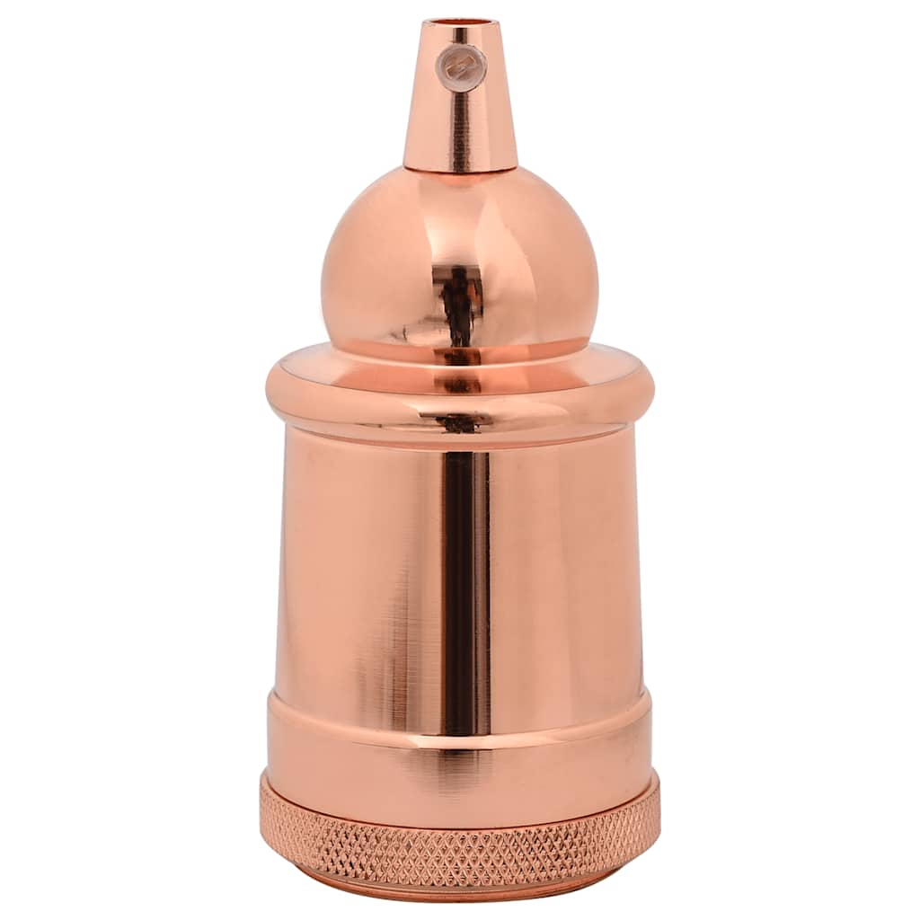 vidaXL Lamp Holders 2 pcs Rose Gold E27