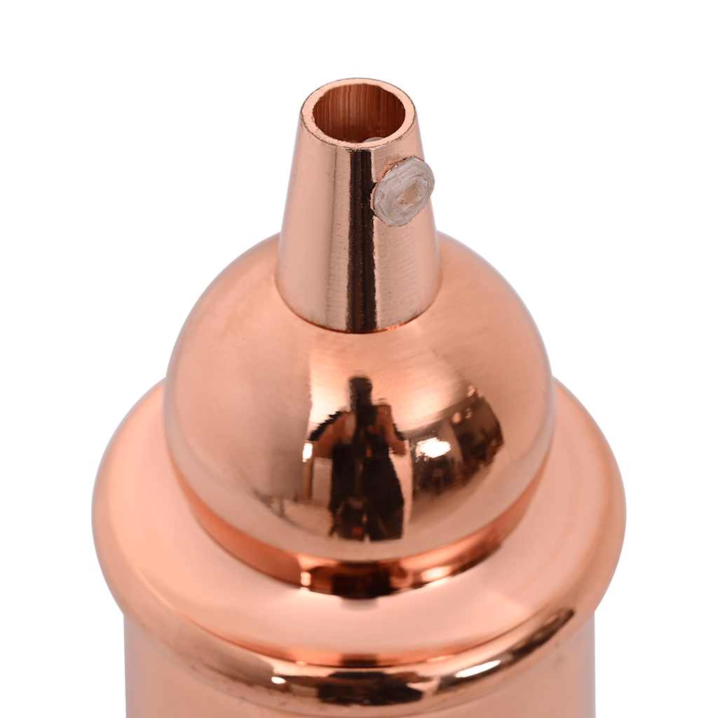 vidaXL Lamp Holders 2 pcs Rose Gold E27