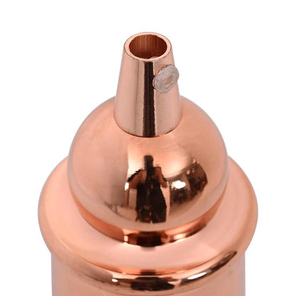 vidaXL Lamp Holders 2 pcs Rose Gold E27