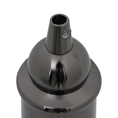 vidaXL Lamp Holders 2 pcs Glossy Black E27