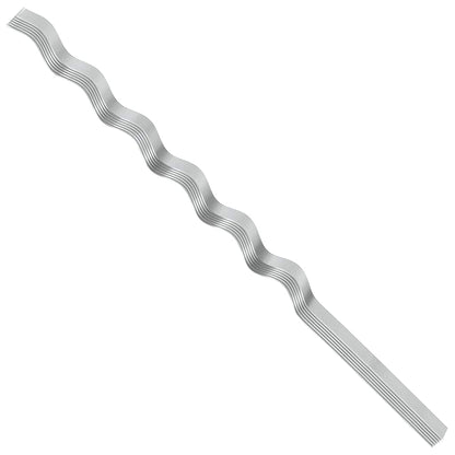 vidaXL Plant Support 50 pcs Silver 150 x 0.6 x 0.6 cm Steel
