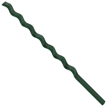 vidaXL Plant Support 50 pcs Green 170 x 0.6 x 0.6 cm Steel