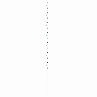 vidaXL Plant Support 20 pcs Green 170 x 0.6 x 0.6 cm Steel