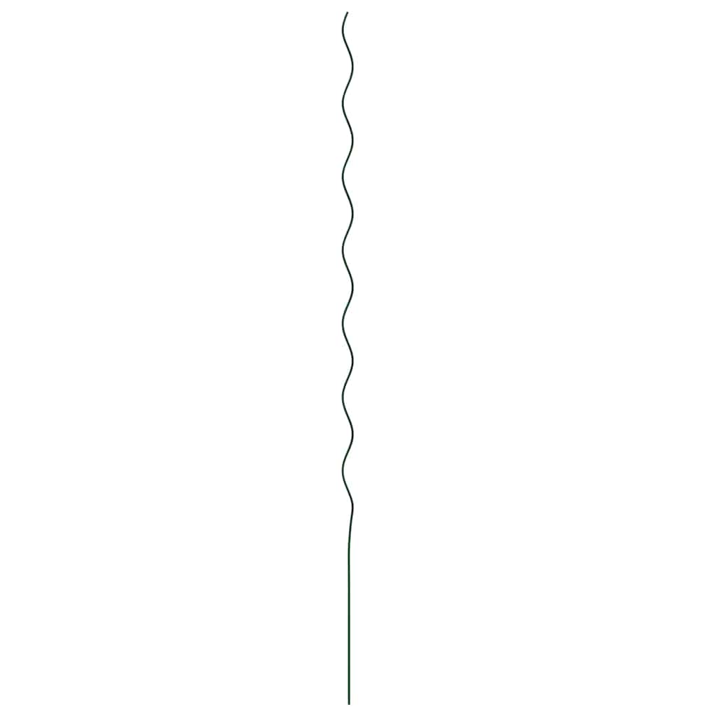 vidaXL Plant Support 20 pcs Green 170 x 0.6 x 0.6 cm Steel