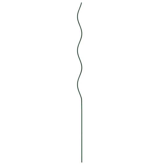 vidaXL Plant Support 20 pcs Green 110 x 0.6 x 0.6 cm Steel