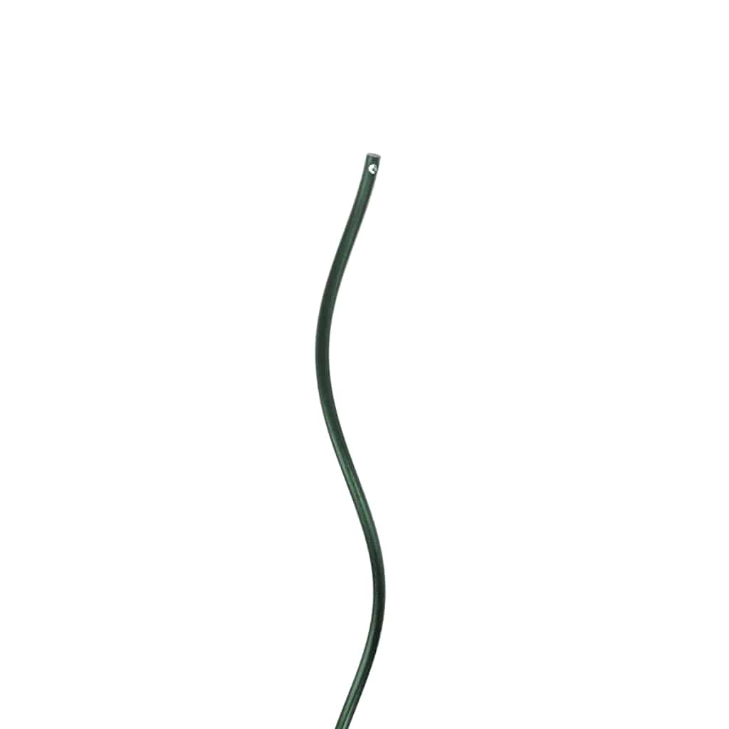 vidaXL Plant Support 5 pcs Green 110 x 0.6 x 0.6 cm Steel
