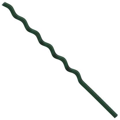 vidaXL Plant Support 20 pcs Green 150 x 0.6 x 0.6 cm Steel