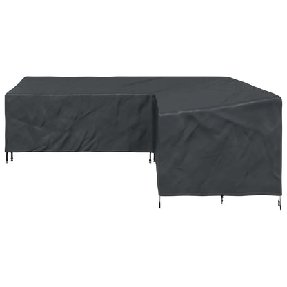 vidaXL Furniture Cover Black 270 x 270 x 80 cm 420D Oxford Fabric