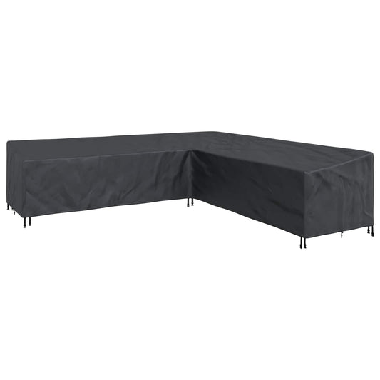 vidaXL Furniture Cover 325 x 325 x 80 cm 210D Oxford Fbric L-Shape