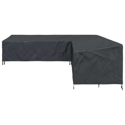 vidaXL Furniture Cover 325 x 325 x 80 cm 210D Oxford Fbric L-Shape