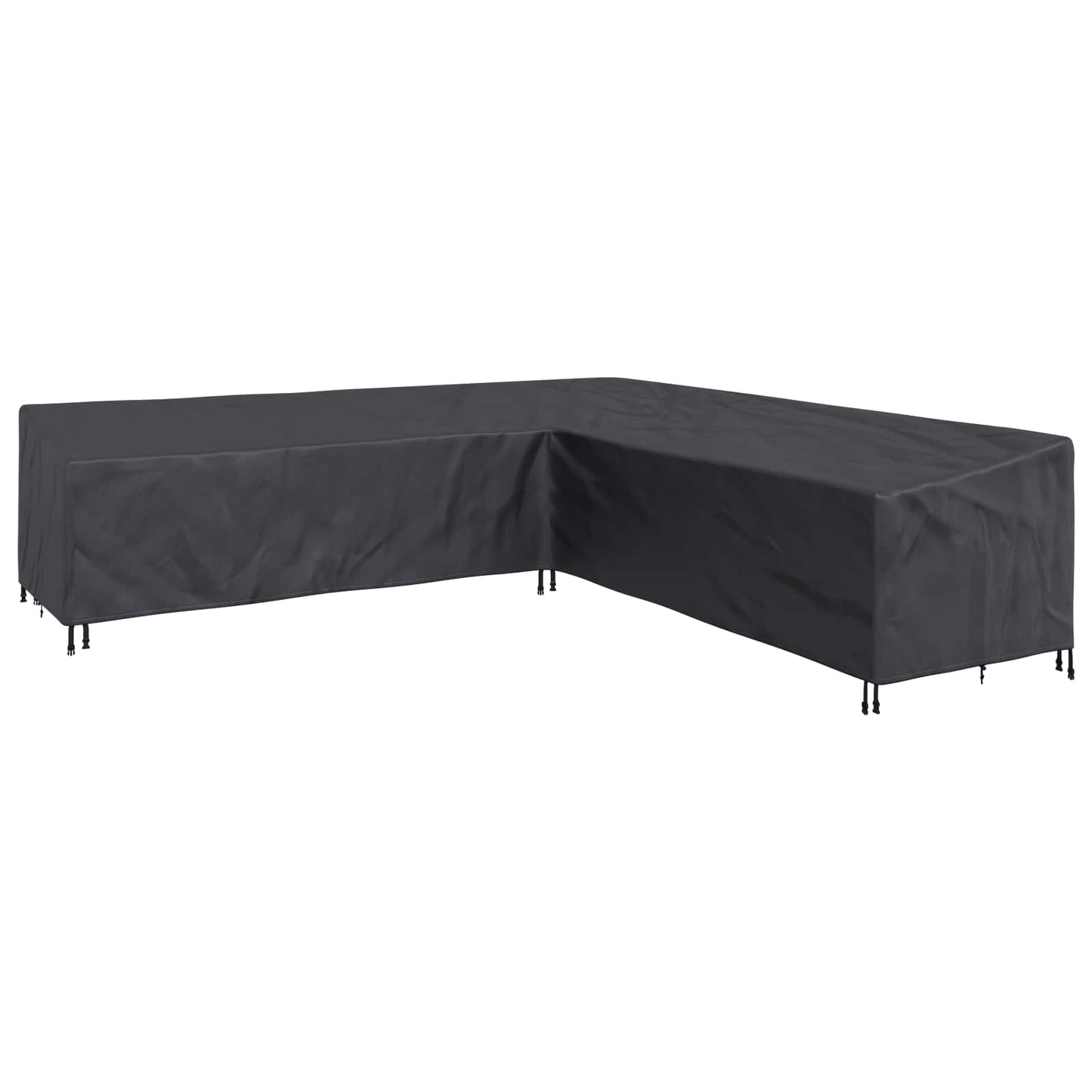vidaXL Furniture Cover 325 x 325 x 80 cm 420D Oxford Fbric L-Shape