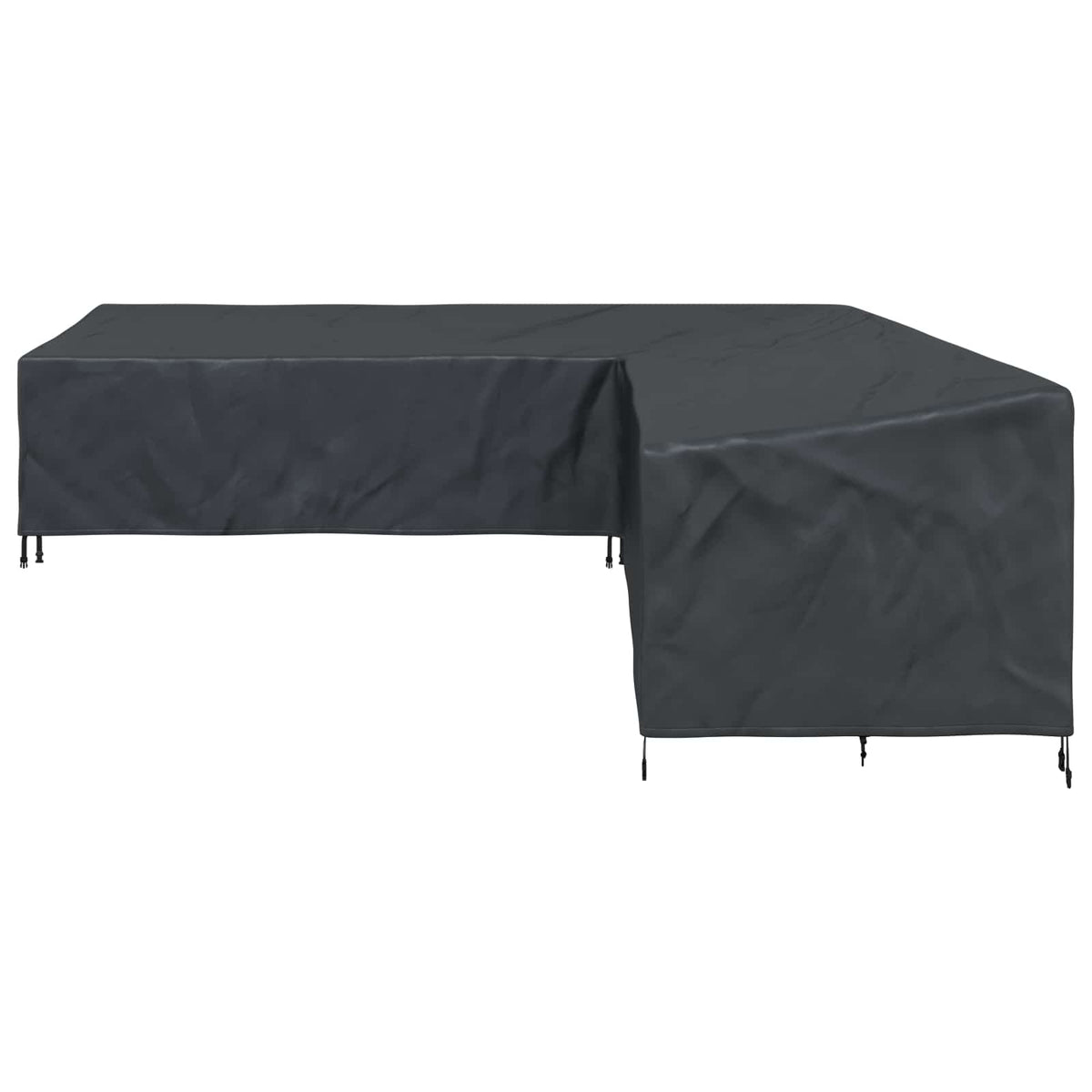 vidaXL Furniture Cover 325 x 325 x 80 cm 600D Oxford Fbric L-Shape
