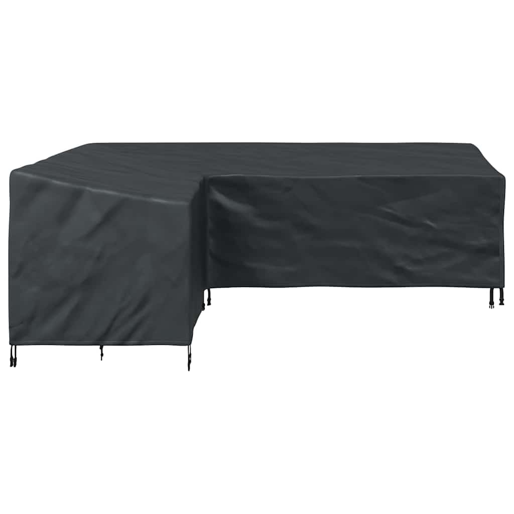 vidaXL Furniture Cover Black 260 x 210 x 80 cm 600D Oxford Fabric