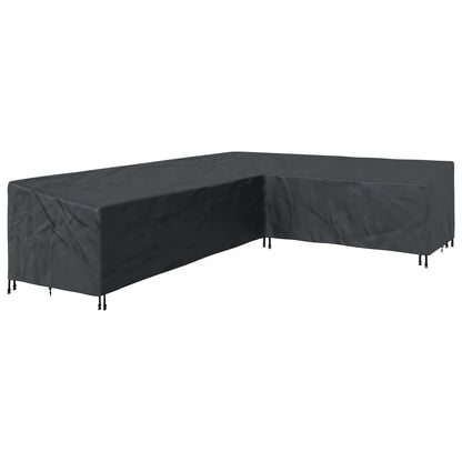 vidaXL Furniture Cover 355 x 275 x 80 cm 210D Oxford Fbric L-Shape