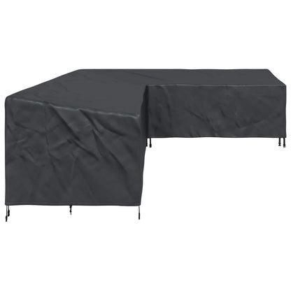 vidaXL Furniture Cover 355 x 275 x 80 cm 210D Oxford Fbric L-Shape
