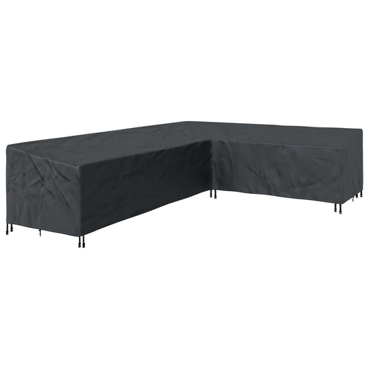 vidaXL Furniture Cover 355 x 275 x 80 cm 420D Oxford Fbric L-Shape