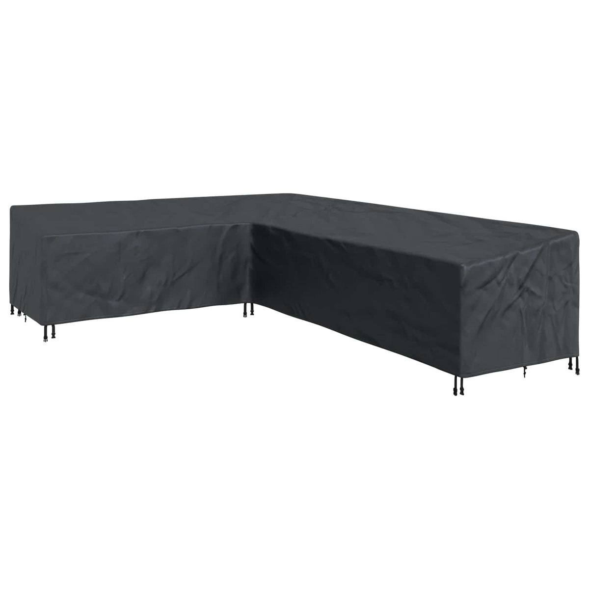 vidaXL Furniture Cover 355 x 275 x 80 cm 210D Oxford Fbric L-Shape