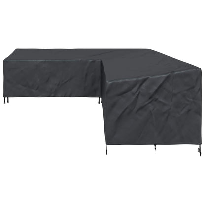 vidaXL Furniture Cover 355 x 275 x 80 cm 420D Oxford Fbric L-Shape