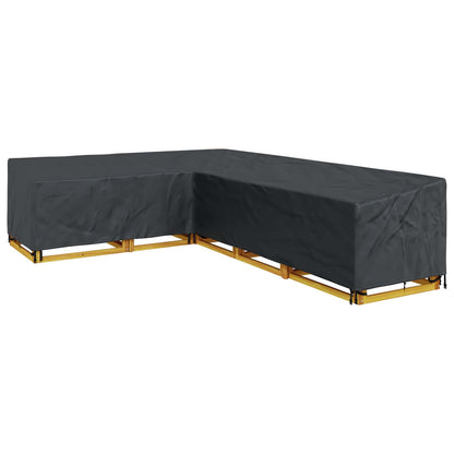 vidaXL Furniture Cover 355 x 275 x 80 cm 420D Oxford Fbric L-Shape