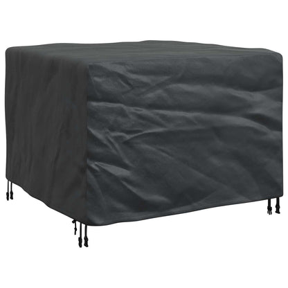vidaXL Furniture Cover Plain Black 113 x 113 x 73 cm 210D