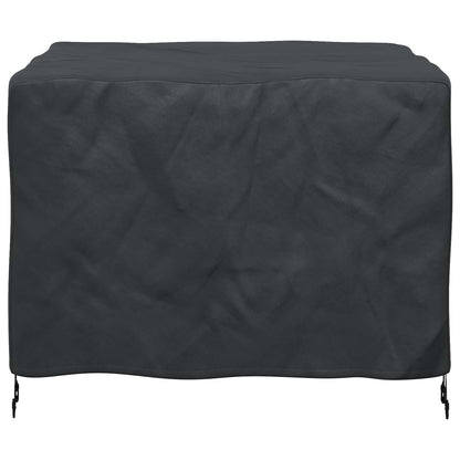 vidaXL Furniture Cover Plain Black 113 x 113 x 73 cm 210D