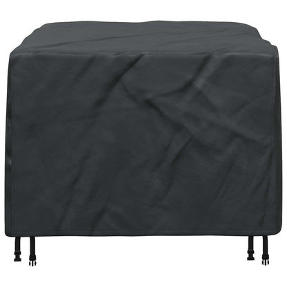 vidaXL Furniture Cover Plain Black 113 x 113 x 73 cm 210D