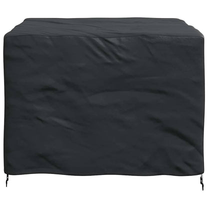 vidaXL Furniture Cover Black 125 x 125 x 74 cm 210D Oxford Fabric