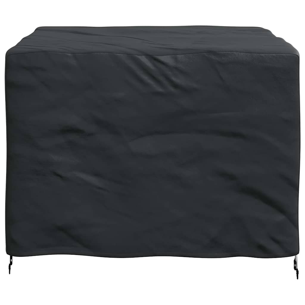 vidaXL Furniture Cover Black 125 x 125 x 74 cm 420D Oxford fabric